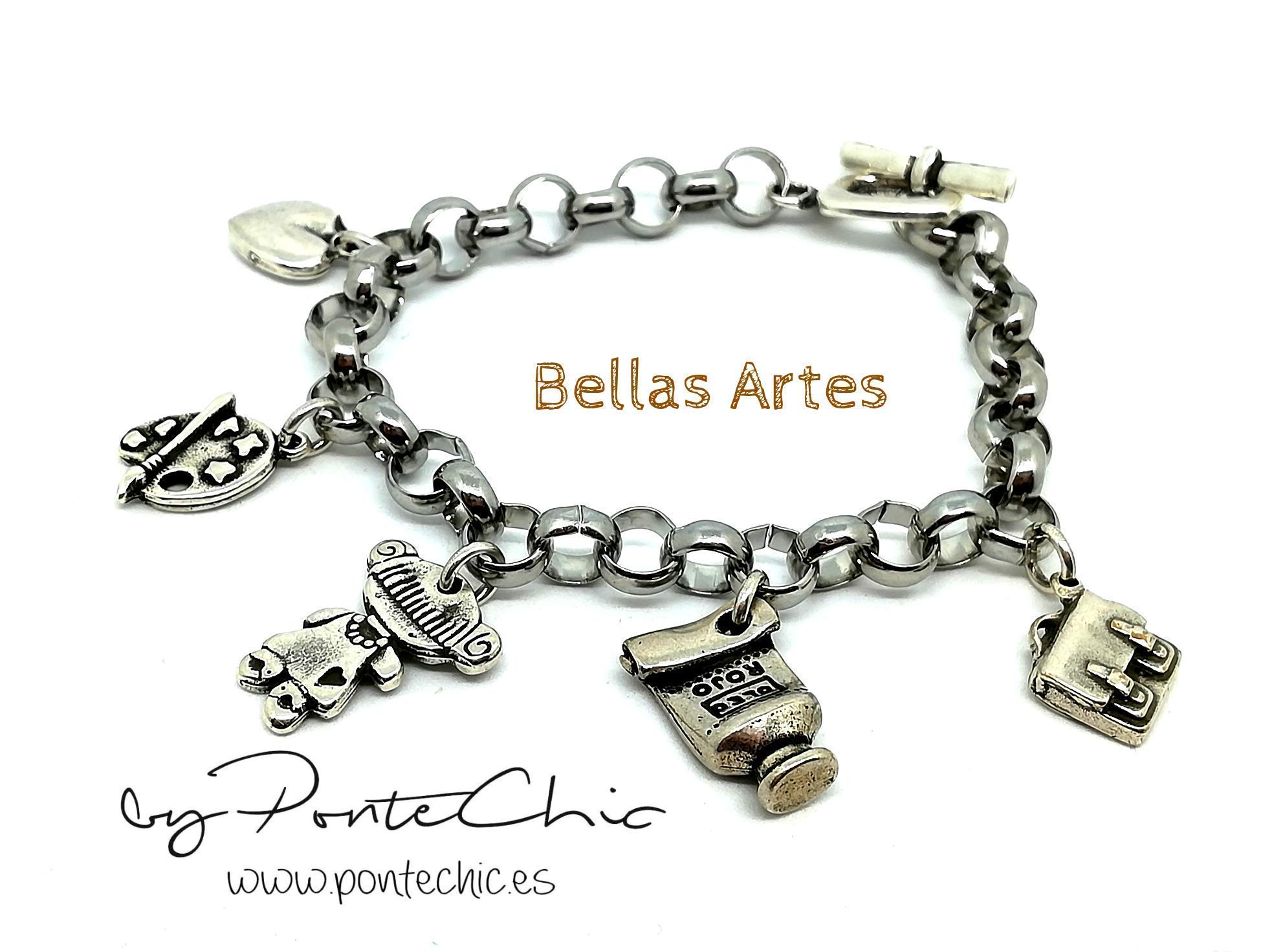Pulsera "BELLAS ARTES" "PINTURA" (Temática Profesiones)