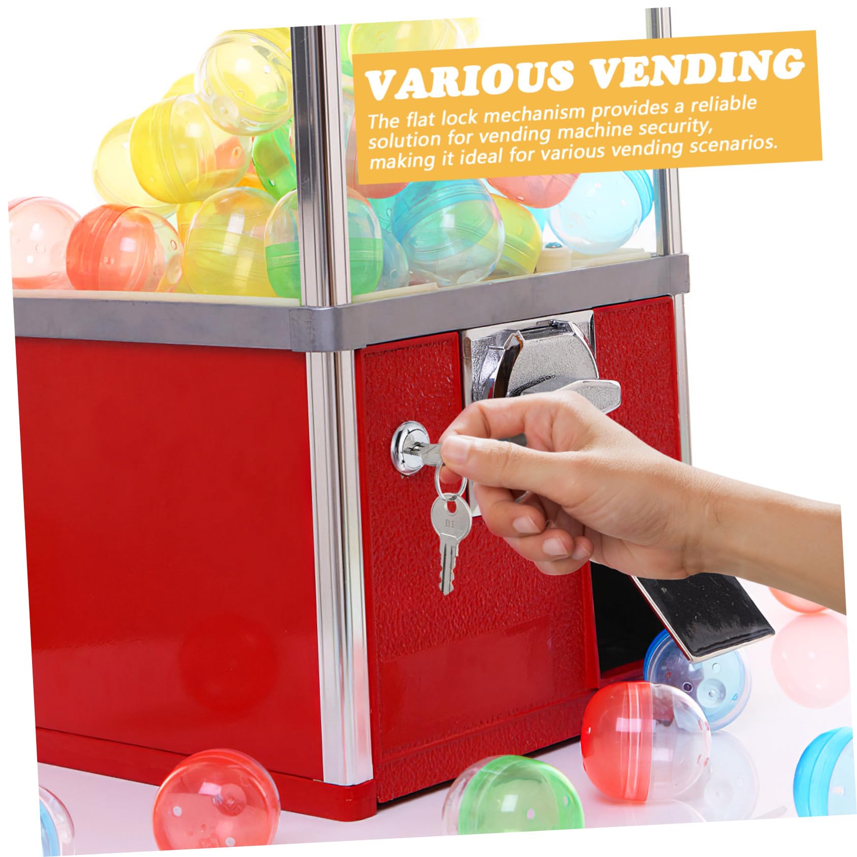 Mikinona Chiavetta Distributore Macchinette Automatico in Plastico e Metallo Sicurezza Migliorata e Design Moderno per Accessori Macchina Versatile e Resistente