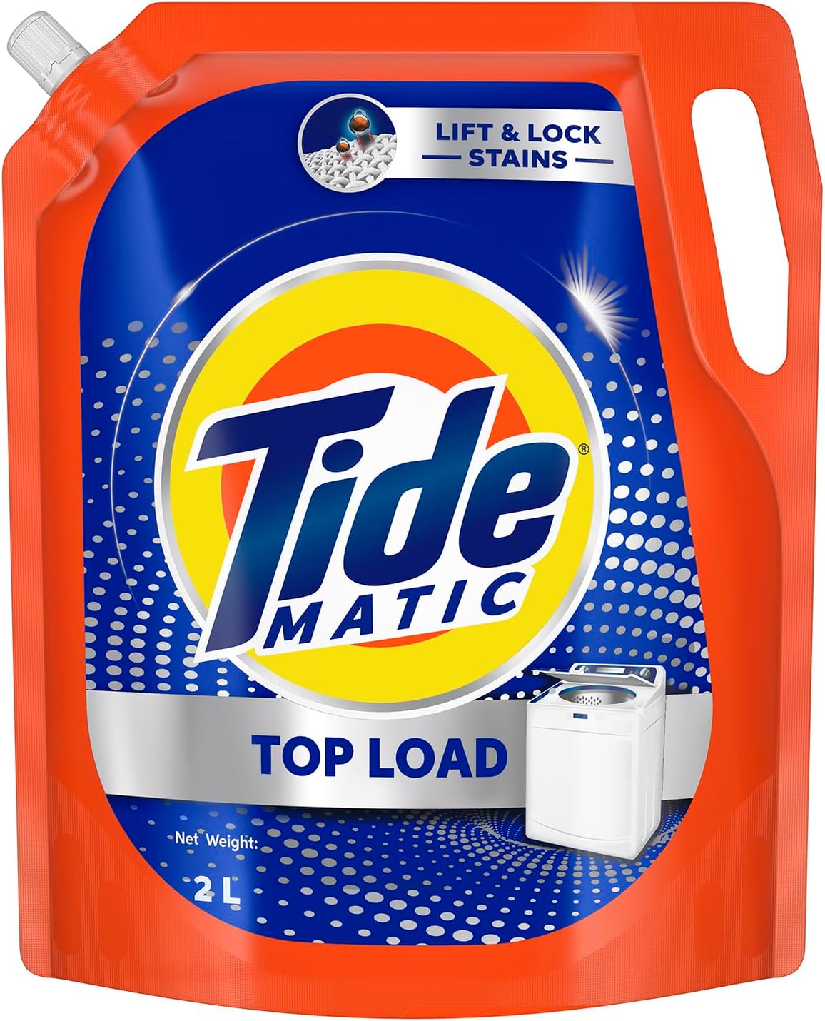 Power Gel Liquid Detergent for Top Load & Front Load - 2kg | 2x Deep Clean Power | Removes Stains & Dirt | Freshness Boost | Fresh Fragrance