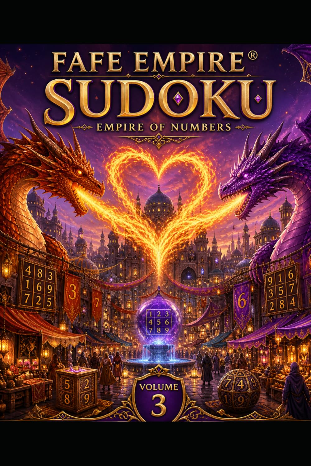 FAFE EMPIRE® Sudoku: Harder Than Your Ex, Cheaper Than Therapy – Volume 3 (FAFE EMPIRE® Sudoku: Empire of Numbers)