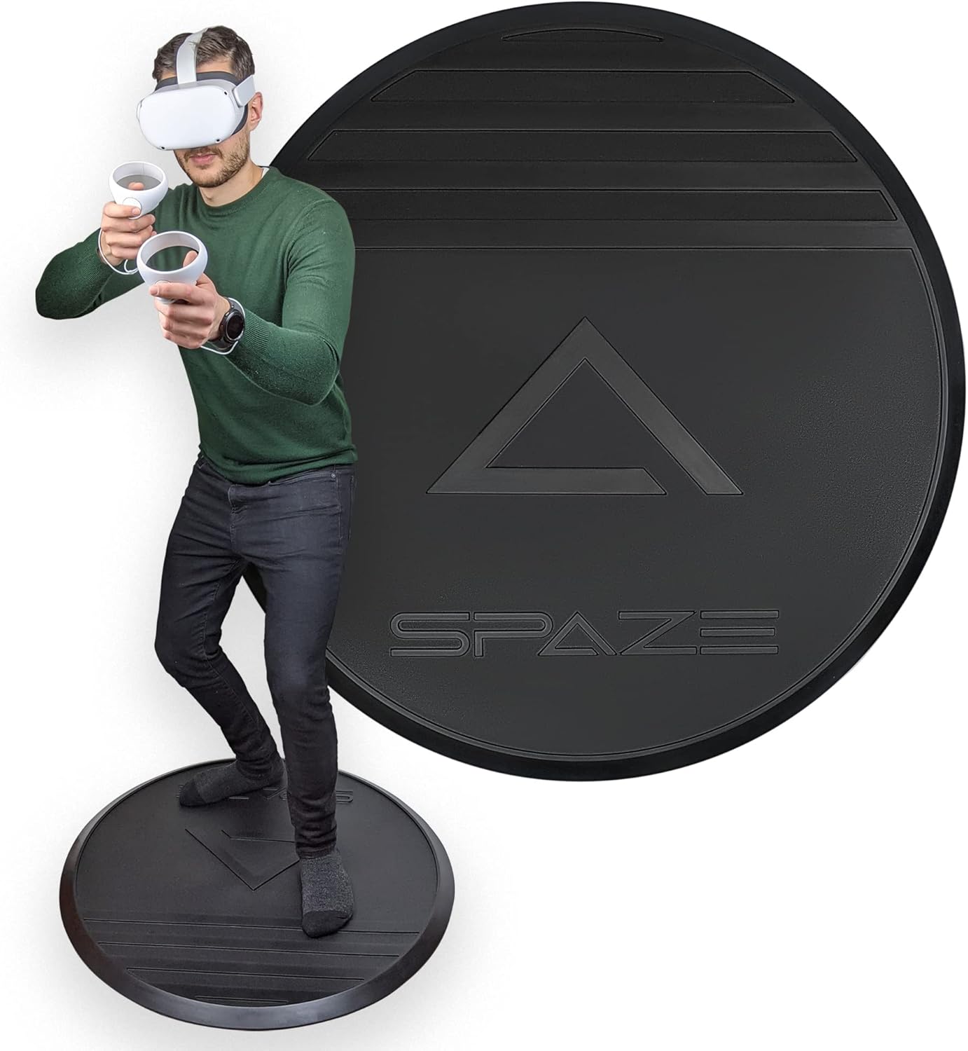 SPAZE VR Mat 35" Virtual Reality Gaming Mat NonSlip