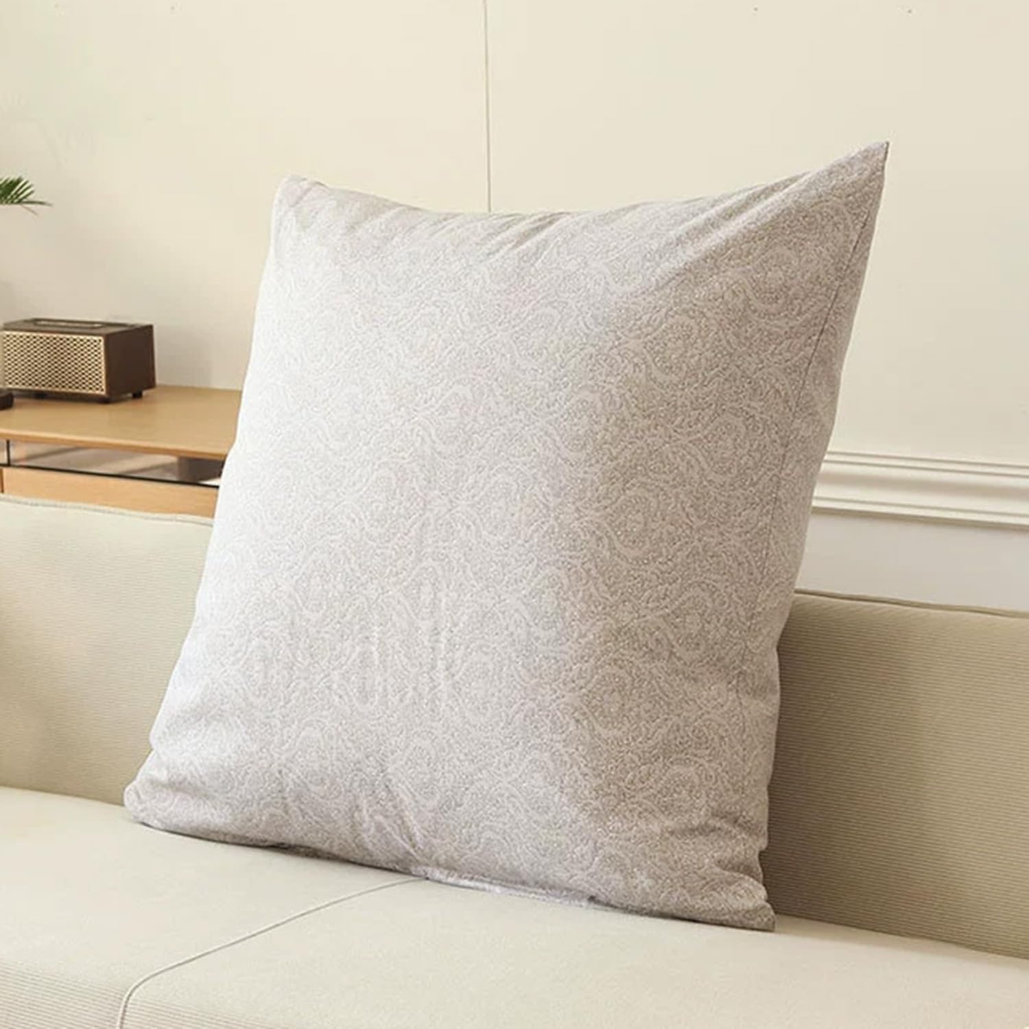 Boho Cotton Canvas Cushion Covers Modern Floral Decorative Pillowcases