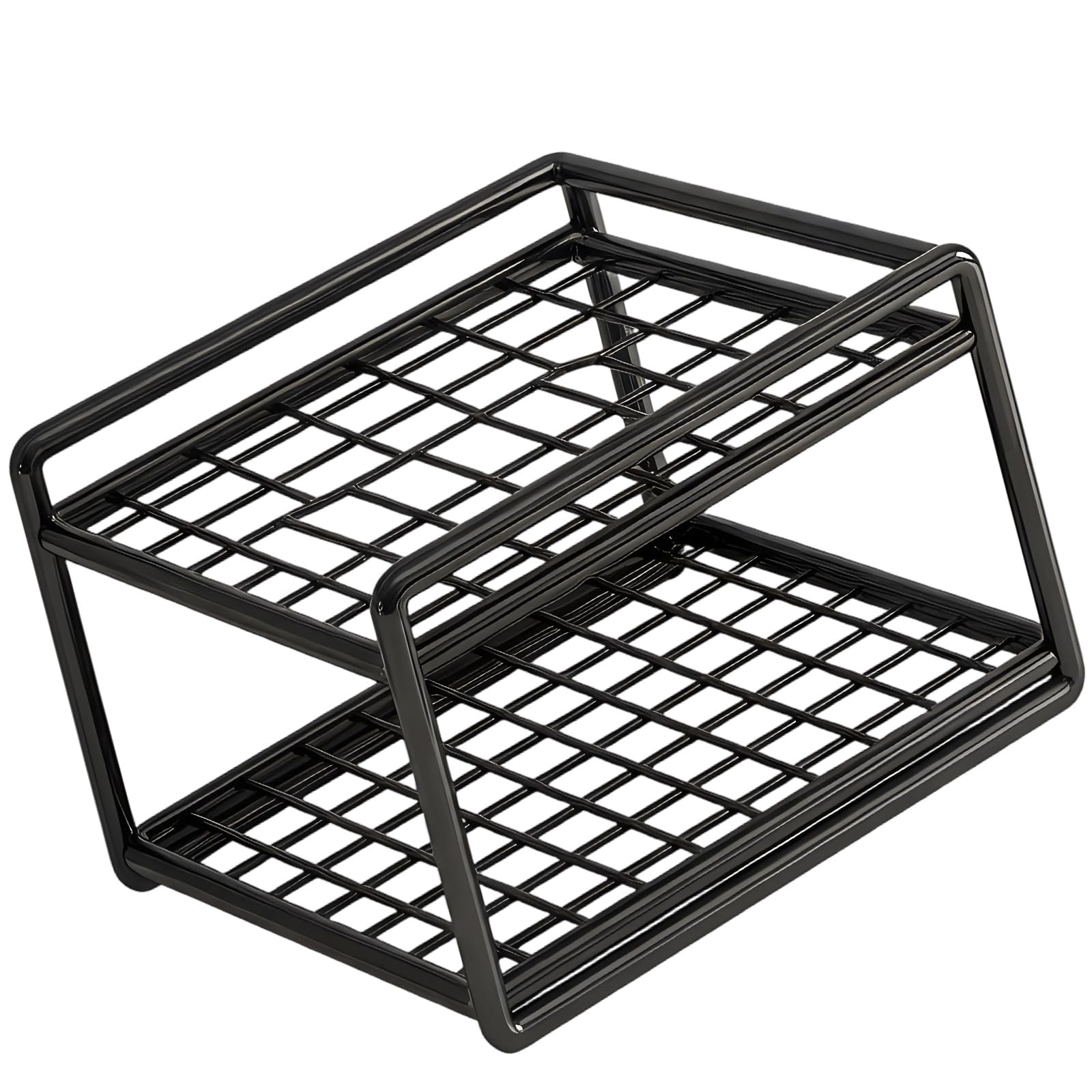 Zxfdsfdbnm Metal Pen Stand Multi Compartment Desk Rack for Storing Markers Brushes and Stationery Items Desk Pen Holder for Markers and Brushes