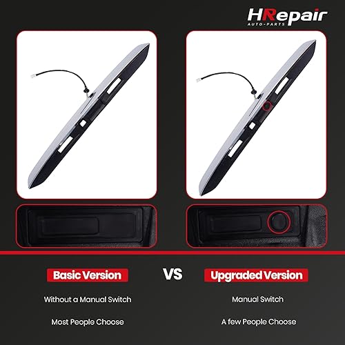 Miniatura 4 de El ensamblaje de la manija de la puerta trasera cromada se adapta a Nissan Pathfinder 2013-2019 Reemplazar la manija del portón trasero 90810-9PG0A