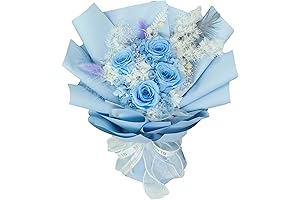 GLAMOUR BOUTIQUE Preserved Flowers Bouquet - True Love Never Dies