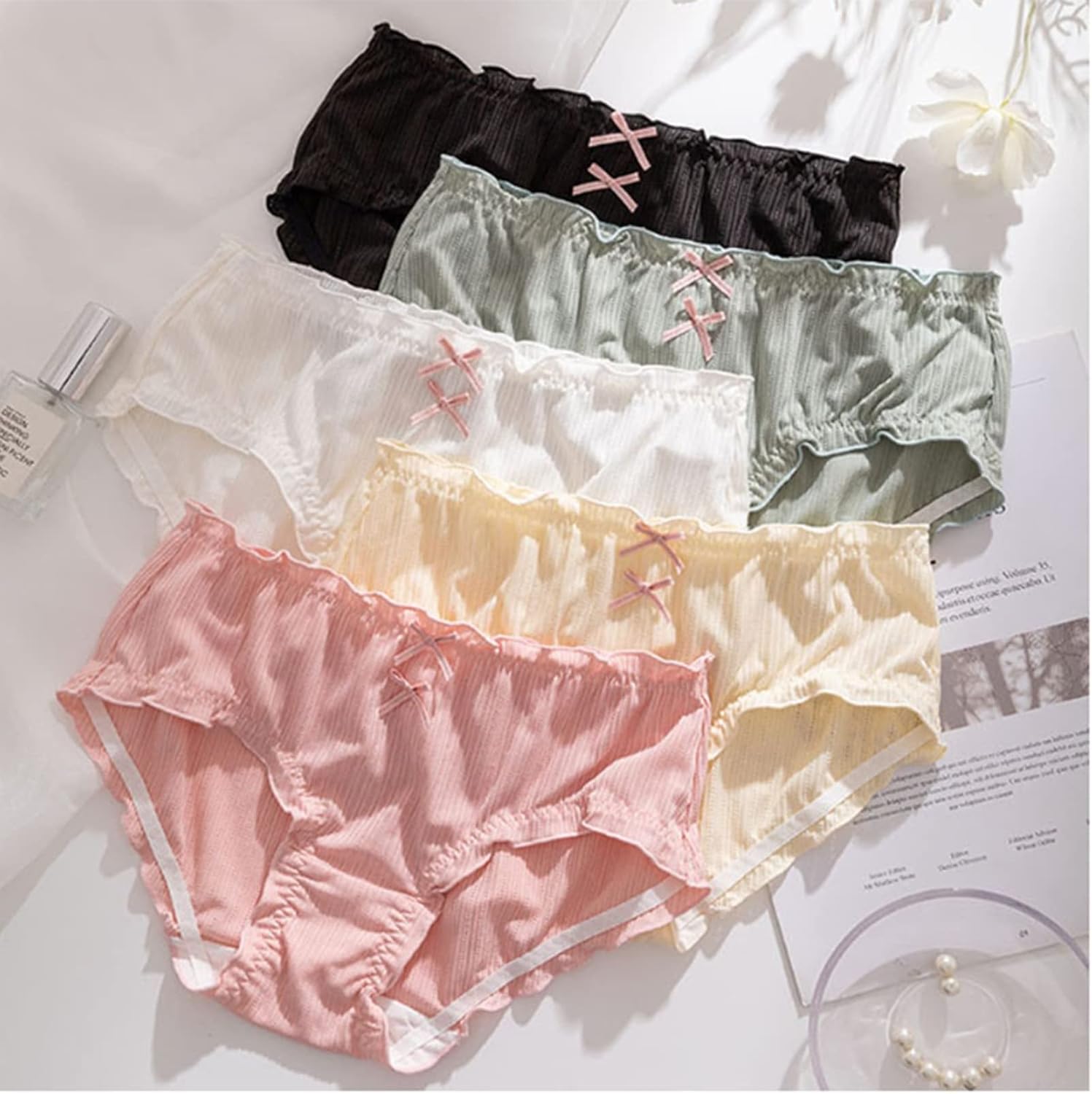 Undies for Two- Valentine's Day Gift Lolita Cotton Kawaii Women Male Underwear Couples Underpants