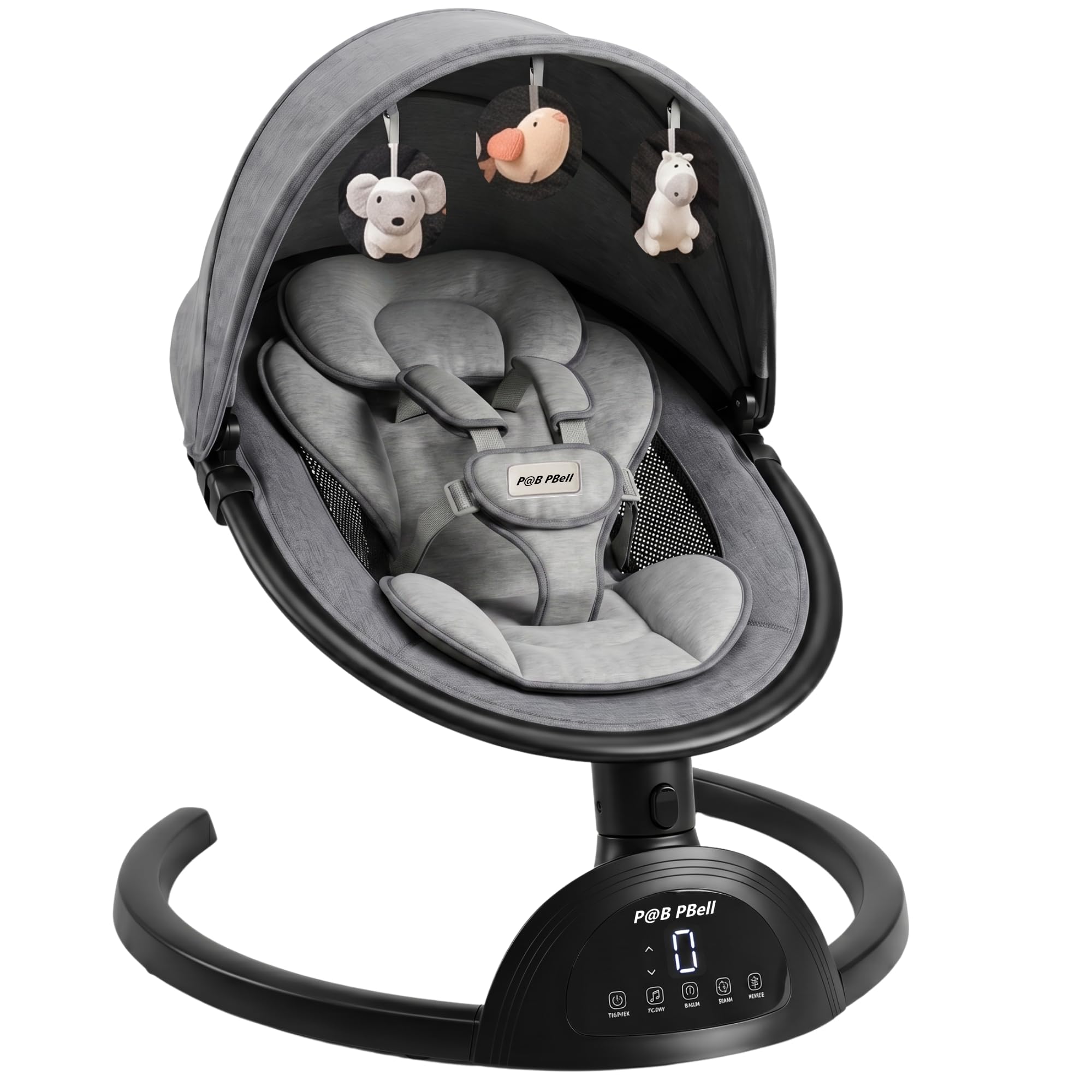 ベ*ロ様 BABYL L FORTH MOAL ソロ V Baby Swings for Infants, Infant Swing, 3 Seat Positions, 5 Point