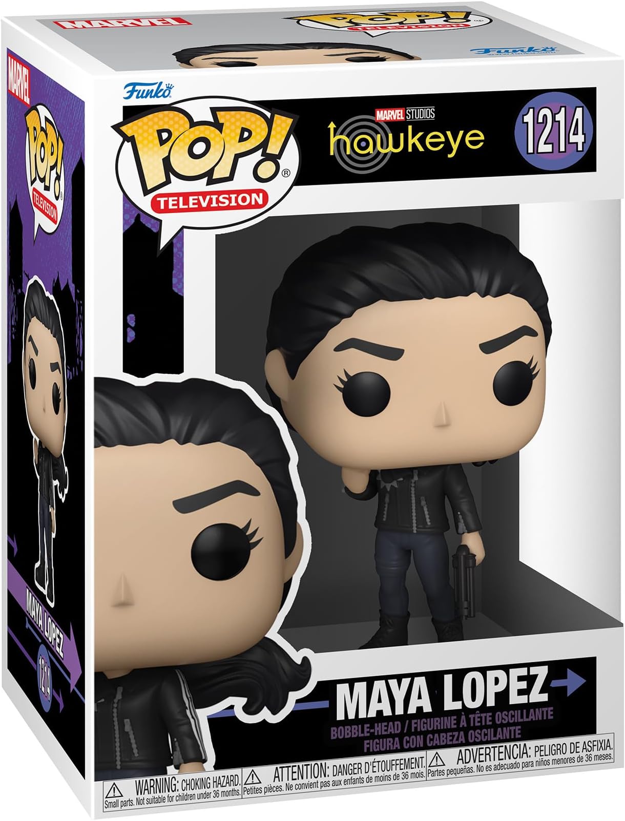 POP! Marvel: Hawkeye TV Show - Maya Lopez | Official Superheroes Merch - Collectable Vinyl Figurine for Shelf Display - Birthday Gift Idea for Fans and Collectors