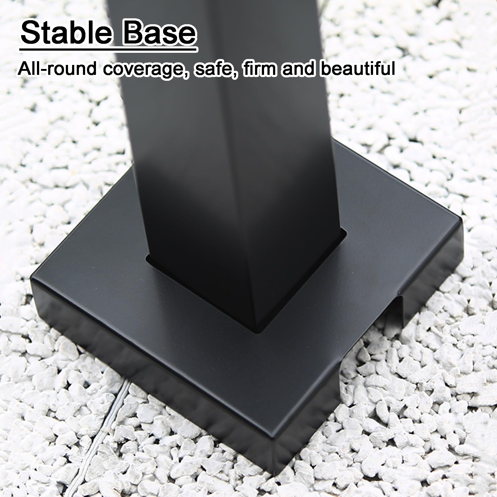 Fontana da Giardino Esterno con Rubinetto a Doppia Uscita, Colonna d'Acqua Verticale Antigelo per Esterni in Acciaio Inossidabile 304(95cm/37in)