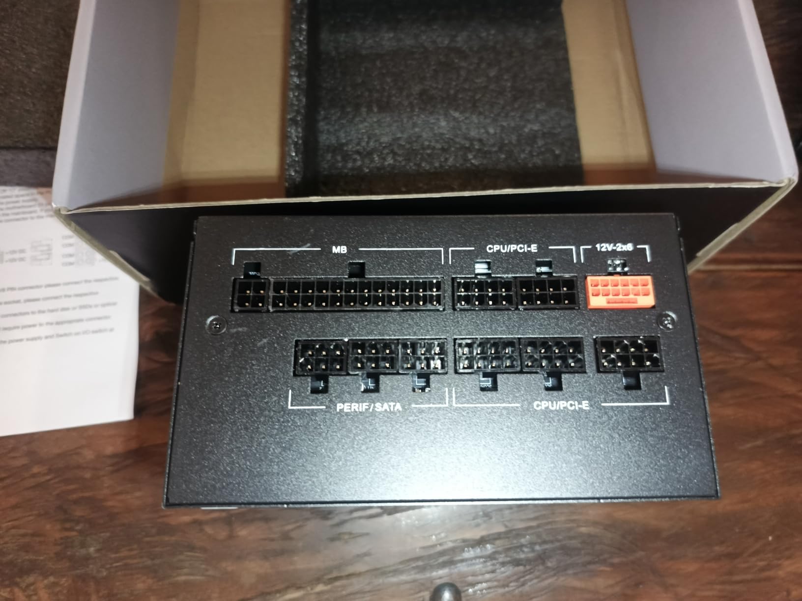 Rosewill VMG 750W installed in small case