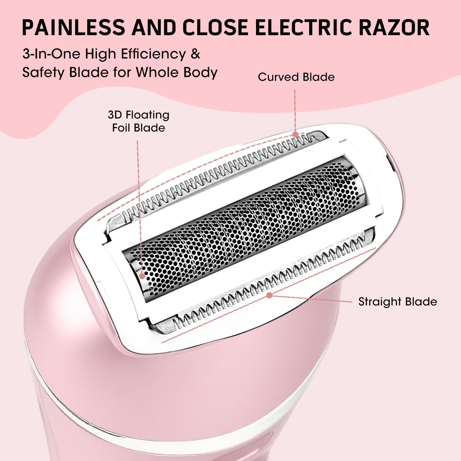 Amazon.com : Electric Shavers for Women, 7 in 1 Hair Removal Kit