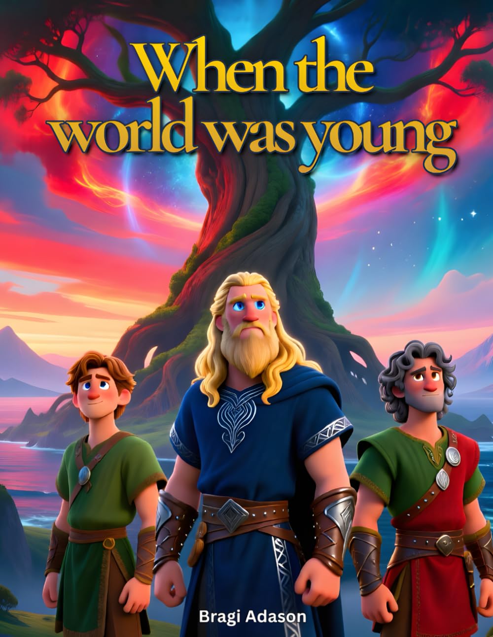 When the world was young - How the Viking world was born: A Gentle Viking Tale from Norse Mythology for Kids and Children (Magic Viking Tales for ... learn about the vikings and to get to sleep)