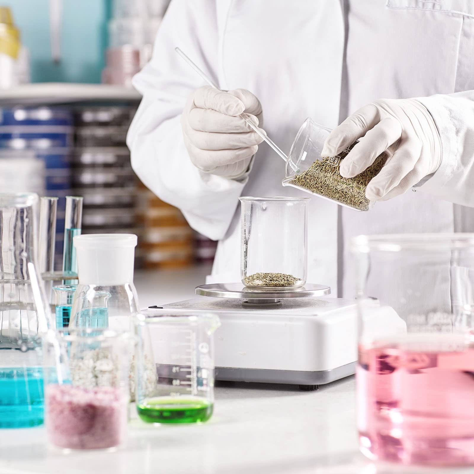 PATIKIL Bilancia da laboratorio 5000gx0.01g, Bilancia analitica elettronica ad alta precisione, bilancia digitale di precisione per gioielli e scienze