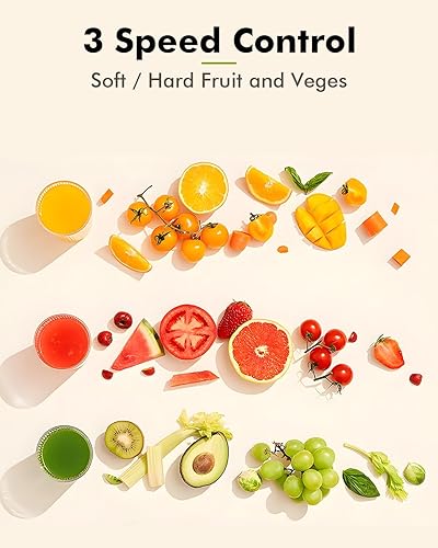 Miniatura 4 de SiFENE - Exprimidor centrífugo de 3 pulgadas de boca ancha de 500 W para verduras y frutas extractor de jugos máquinas para hacer jugos con ajuste
