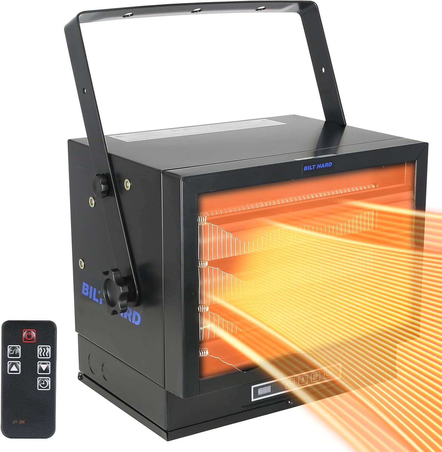 BILT HARD 8500W Electric Garage Heater, 240V Hardwired Fan