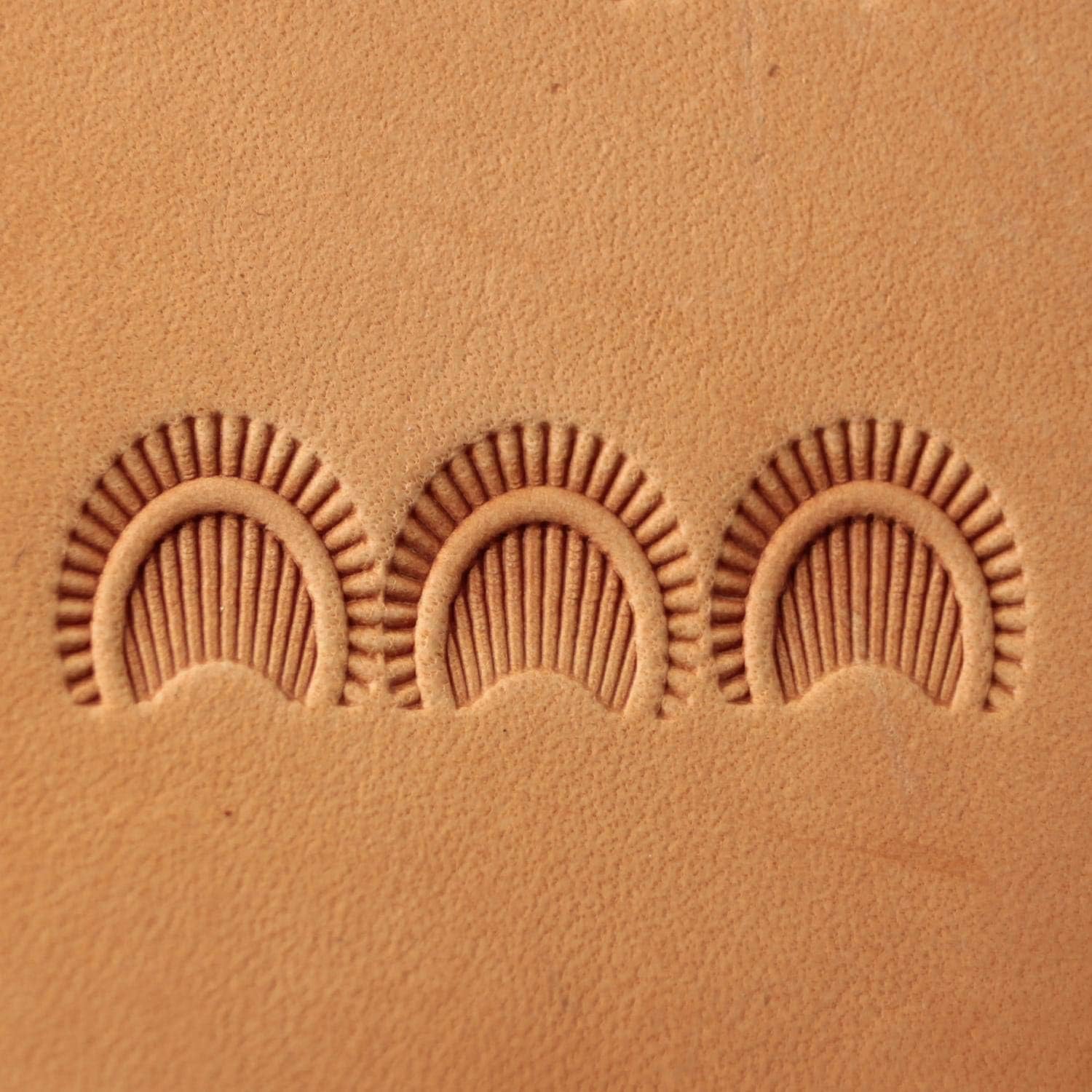 DandS ltd Leather Stamp Tool, Geometric, Professional Steel Craft Tool for Leatherworking, Embossing, Carving & Stamping Leather Projects, Belts Wallets & DIY Projects Compatible with Mallet #328