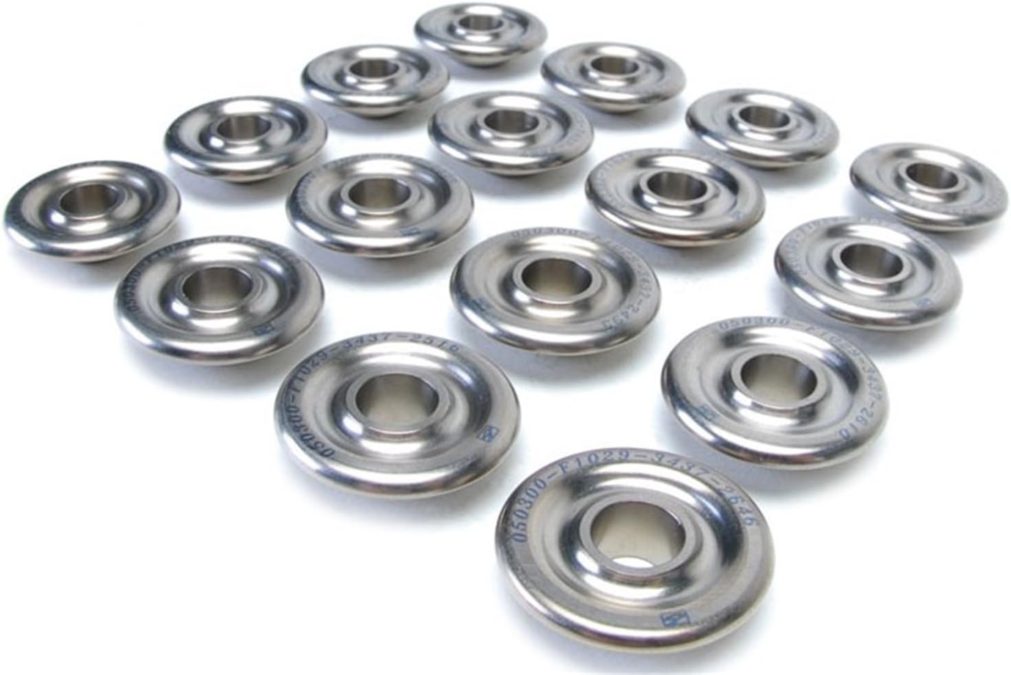 Skunk2 Racing 308-05-0300 Pro Series Retainer Set 42 Percent Lighter Than OEM Steel Retainers Titanium Set of 16 Pro Series Retainer Set