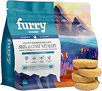 Vista 56 de FURRY WONDER Alimento para gatos, crudo liofilizado, cordero y pollo, 16 onzas, alto en proteínas, sin granos, comida completa o cobertura
