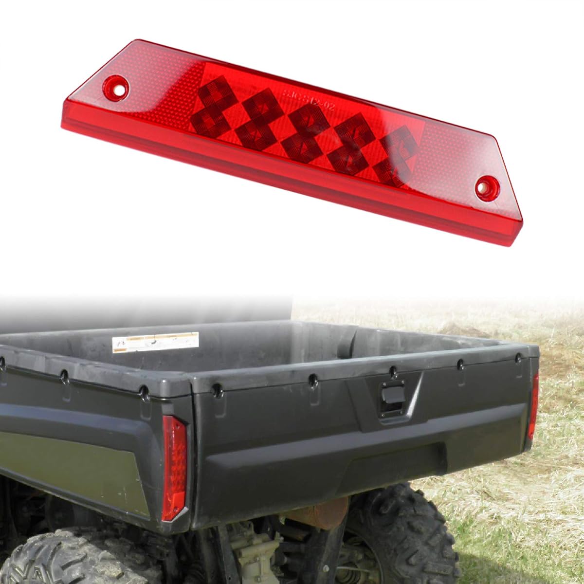 SAUTVS 1PCS Red Taillight for Polaris Ranger 800 700 900 2009-2016