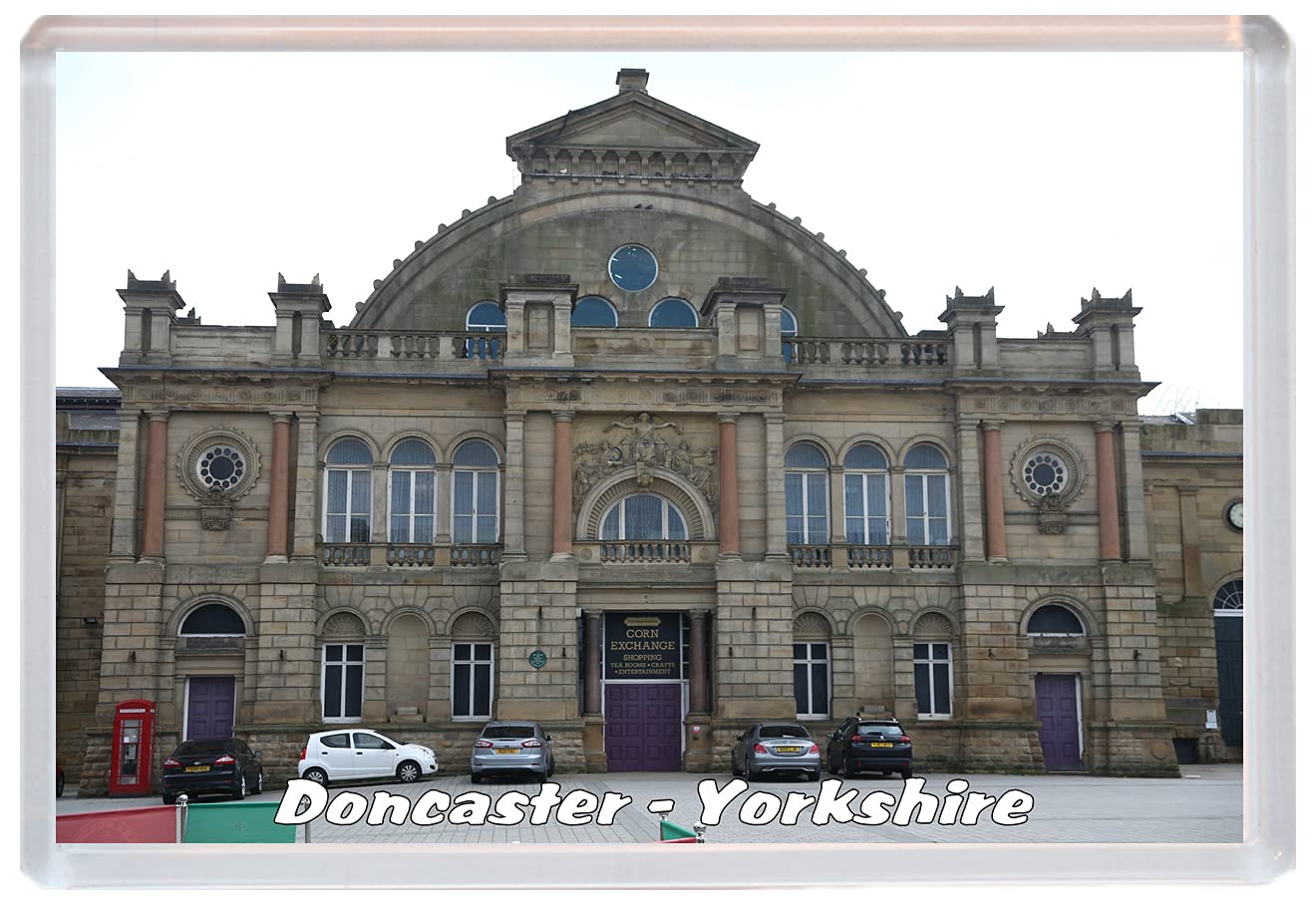 Baked Bean Store Multicolor Doncaster - Yorkshire - 96 X 67Mm Jumbo Fridge Magnet/Magnets Bbsfhm23