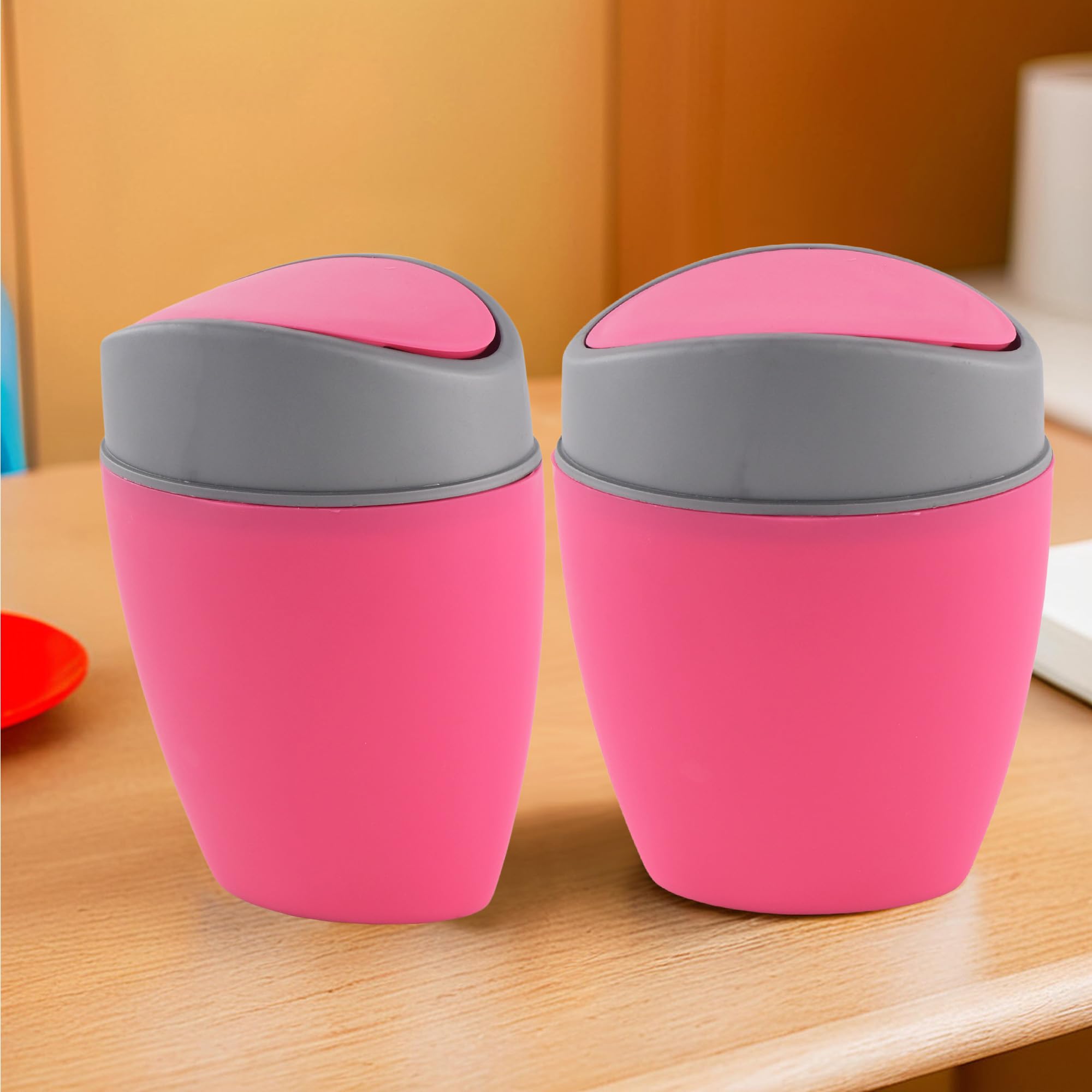 Kuber Industries 10L Orbit Dustbin - Hands-Free! -12