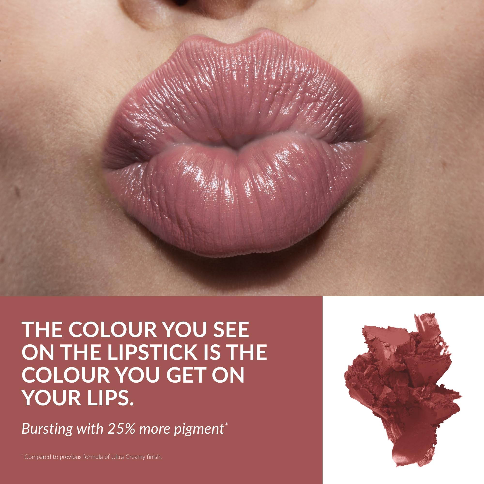 Avon Ultra Creamy Satin-finish Lipstick Pout with Vitamin E - Image 3