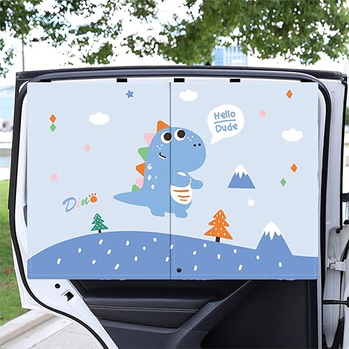 Miniatura 2 de Parasol para ventana lateral de automóvil para bebé, cubierta de parasol para ventana lateral de automóvil mejorada de doble apertura, cortina