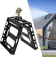 Tordale Roof Sprinklers for Wildfire Protection - Adjustable Angle, All-Metal, 3300 Sq Ft Ember Defense