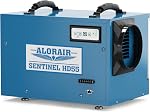 ALORAIR Commercial Déshumidificateur 113 Pince, avec tuyau d'évacuation pour les espaces de crawl, sous-sols, unité de dommages à l'eau de l'industrie, compact, portable, dégel automatique, démarrage mémoire, 6 Années de garantie, Sentinelle HD55