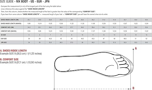 Miniatura 23 de Alpinestars - Botas de motocross para hombre Tech 3 Motocross, color negro/blanco, talla 11, 2013018-12-11 Negro/Blanco,Negro