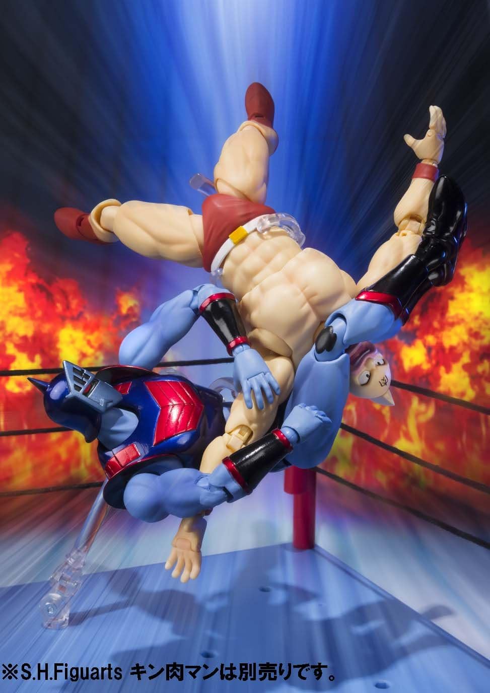 Bandai SH Figuarts Kinnikuman Robin mask About 145mm ABS & amp; PVC-Painted Action Figure