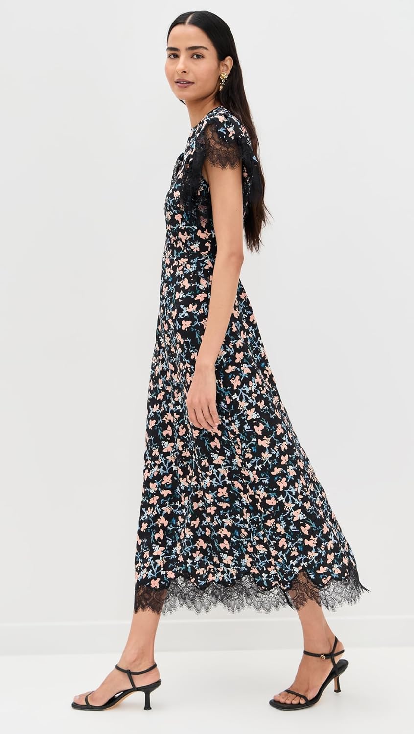 Ulla Johnson Women's Renee Cape Sleeve Dress - Image 4