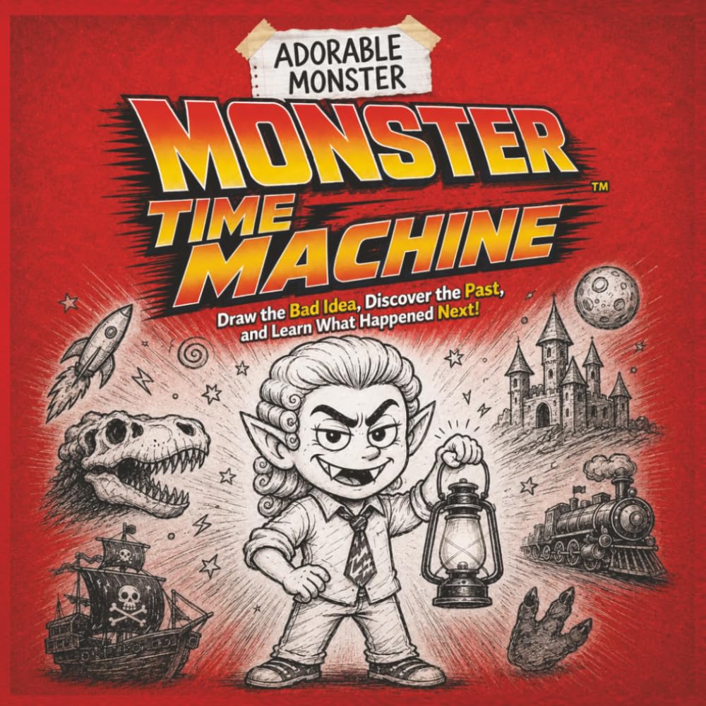 Adorable Monster: Monster Time Machine: Draw the Bad Idea, Discover the Past, and Learn What Happened Next!