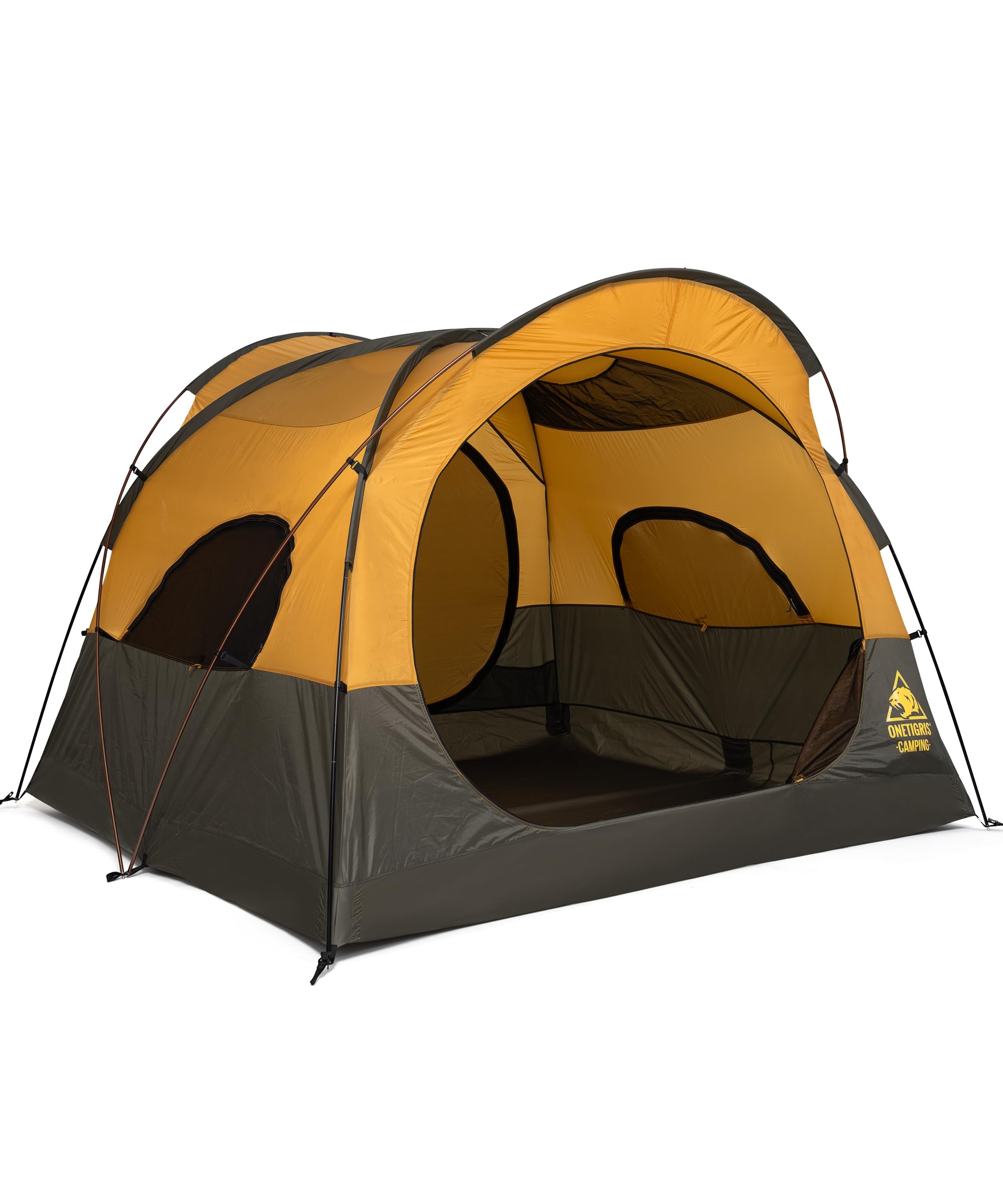 OneTigris Bastion - Tenda da campeggio per 2-4 persone, impermeabile