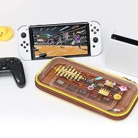 Vista 8 de OLYGIVE Switch OLED Case, Switch Carrying Case Compatible with Nintendo Switch or Switch OLED Console