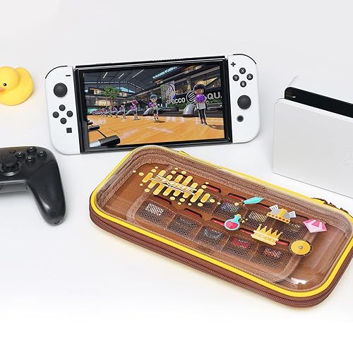 Miniatura 8 de OLYGIVE Switch OLED Case, Switch Carrying Case Compatible with Nintendo Switch or Switch OLED Console