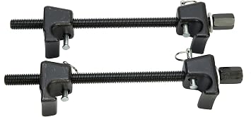 Strut Spring Compressor Tool, 2pcs Coil Spring Compressor Tool, 1/2 Square Drive Strut Compressor for Car Truck
