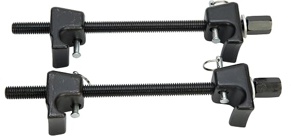 Strut Spring Compressor Tool, 2pcs Coil Spring Compressor Tool, 1/2 Square Drive Strut Compressor for Car Truck