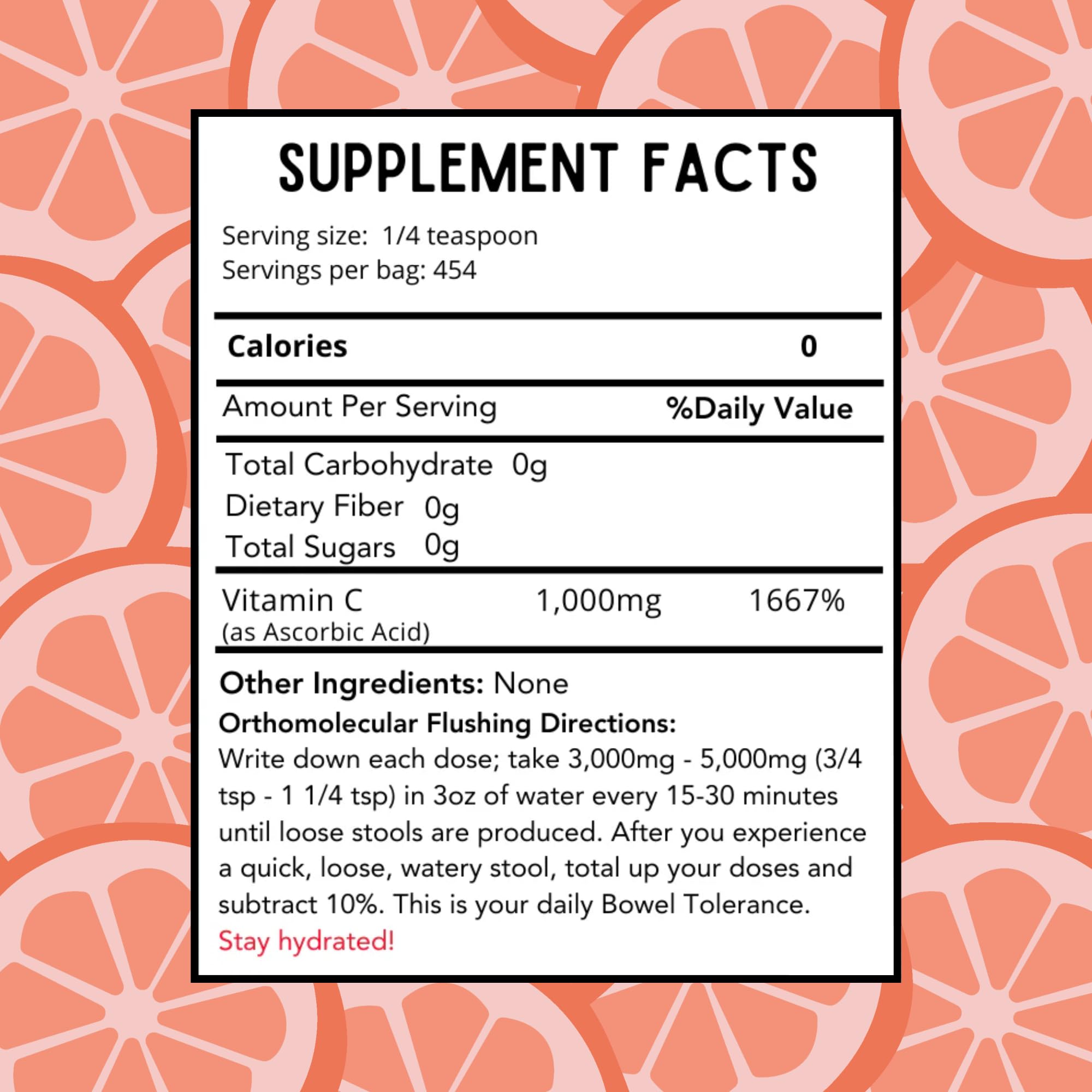 Fine Powder Vitamin C | Ascorbic Acid | 454 Servings — Amazon image 3