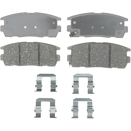 ACDelco Advantage/Silver 14D729CHF1 - Disc Brake Pad Set, Rear