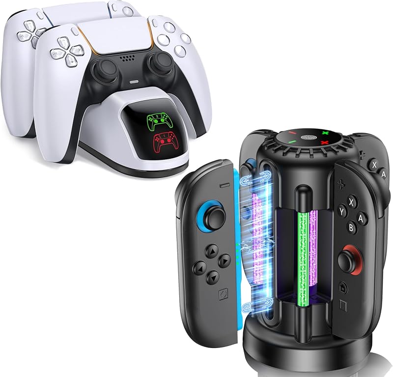 PS5 Charging Dock and Switch Charging Dock
