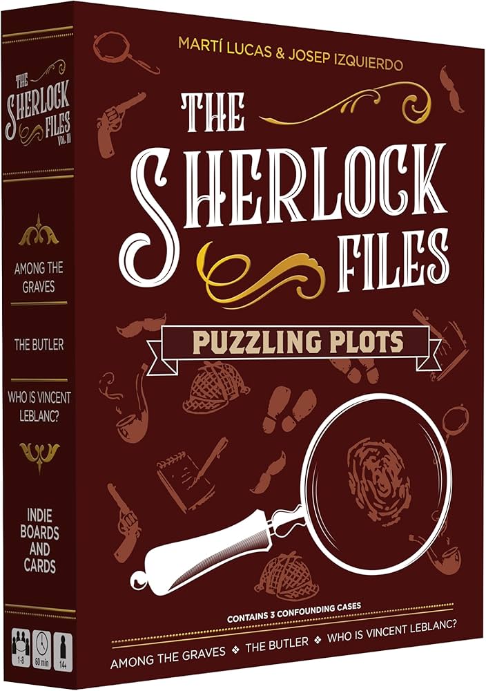 Amazon.com: Indie Boards and Cards The Sherlock Files: Puzzling