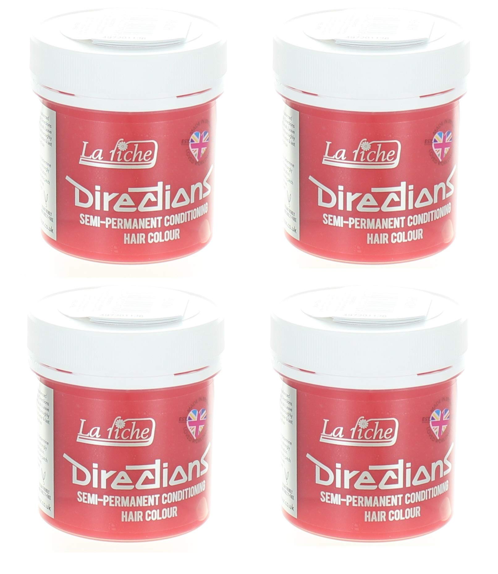 La Riche Directions semipermanente Haarfarbe Tönung 4er-Packung - Pfirsich