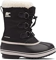 SOREL Kids Yoot Pac Nylon Waterproof Snow Boots - Warm Sherpa Cuff, Grip Sole for Winter Play