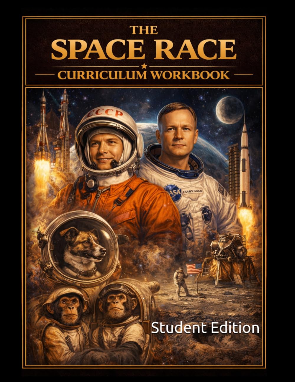 The Space Race Curriculum Workbook: Student Edition (World History Curriculum Workbooks)