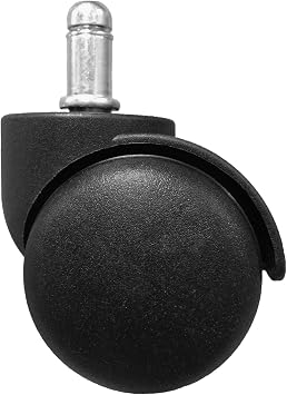 2" Replacement Office Chair Caster Wheels - Set of 5 - S3253
