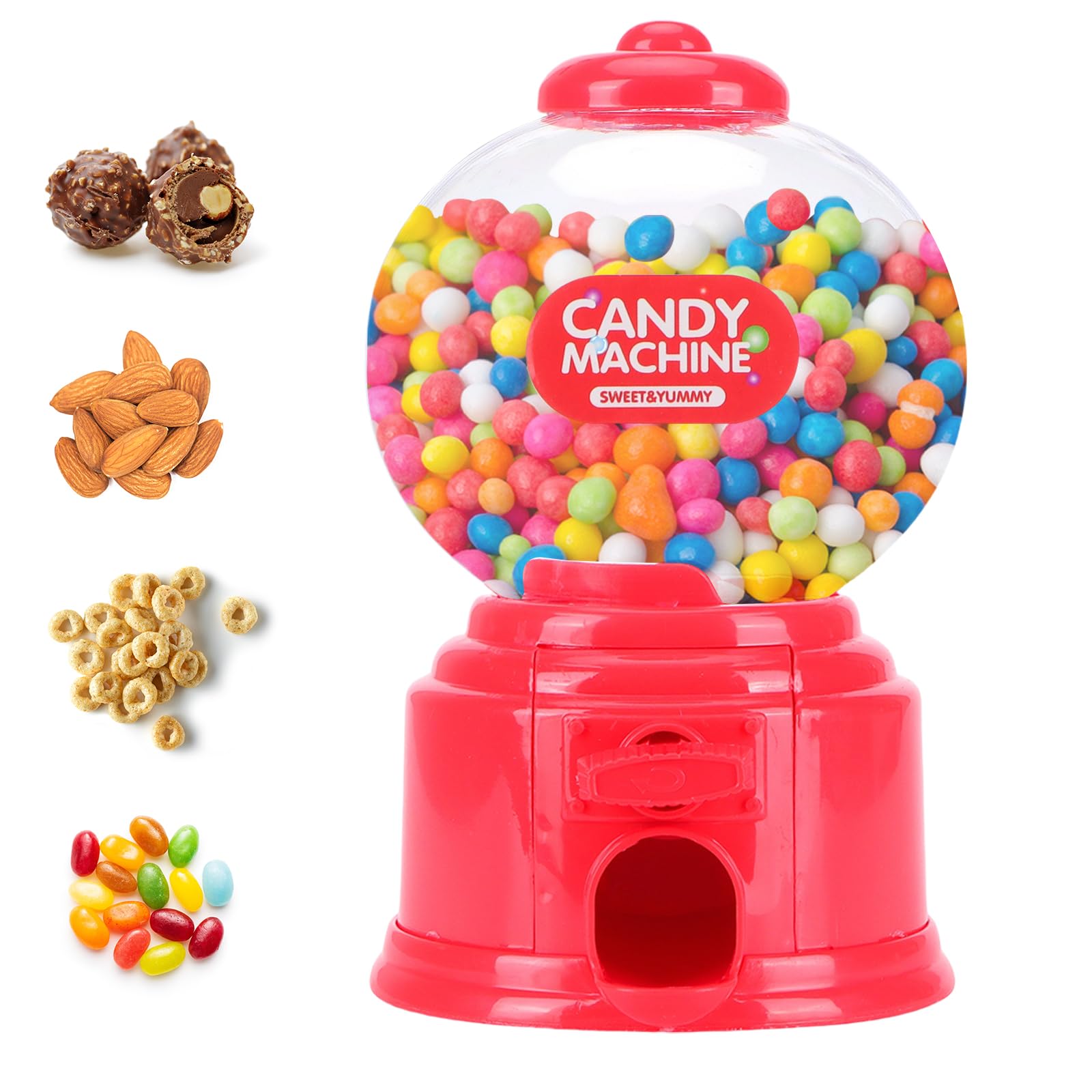 Candy Machine Dispenser, Mini Sweet Dispenser, Candy DispenserCute Sweet Machine, Vending MachineFor Sweets, Gumball Dispenserfor Candies or Nuts