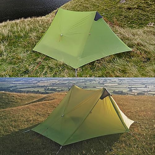 Miniatura 5 de Ultralight Tent 3-Season Backpacking Tent 1 Person2 Person Camping Tent, Outdoor Lightweight LanShan Camping Tent Shelter, Perfect for Camping,