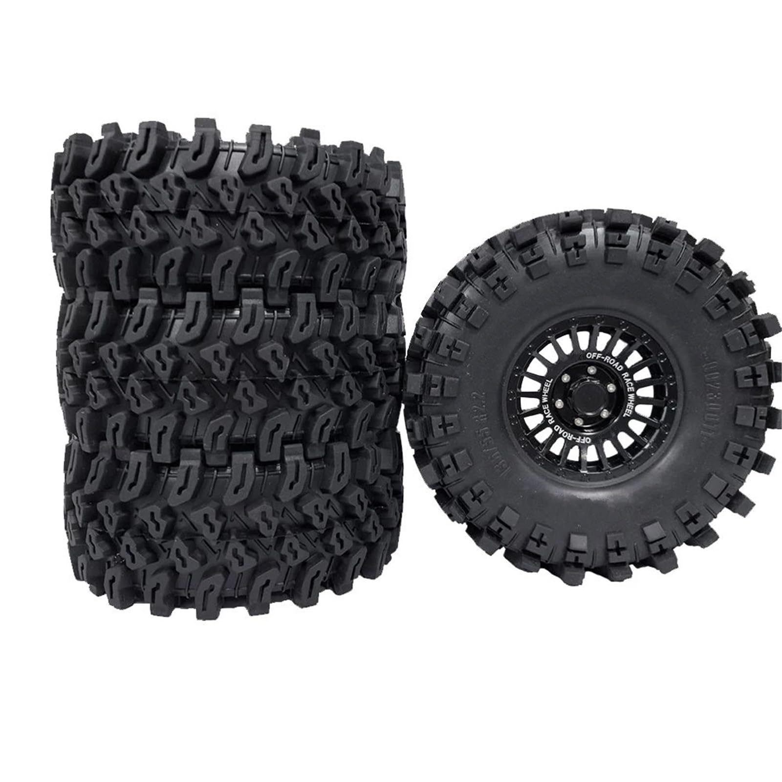 Pneumatici Ruote Alluminio 136Mm Per Traxxas Per TRX4 D90 1/10 Rc RC
