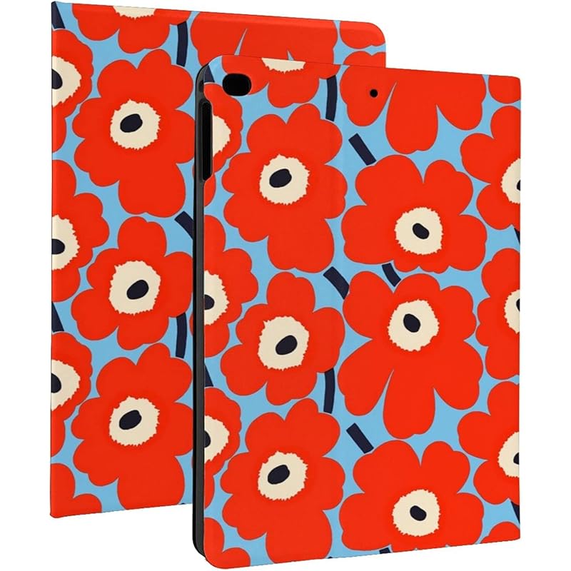 パソコン 周辺機器 メール便対応 Ipad Air ケース マリメッコ 花柄 Ipad Mini 4 5 7 9インチケース Ipad Air 1 2 9 7インチ ケース 可愛い 収納可能 スタンド機能 新型 軽量 薄型 シンプル 全面保護型 傷つけ防止 手帳型 ケース Puレザー オートスリープ機能